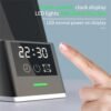 5 en 1 Chargeur sans fil 30W charge rapide avec affichage de l'heure