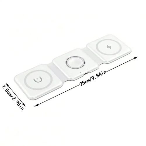 Chargeur magnétique sans fil  pour iOS Android AirPods iWatch
