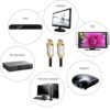 Câble HDMI 48Gbps Version 2.1 8k60hz Câble Ordinateur TV Projection Vidéo HD Câble