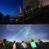 Pointeur laser vert 200mw haute puissance pointeur laser de présentateur laser Lazer SD Laser + clé de sécurité led lampes de poche et torches