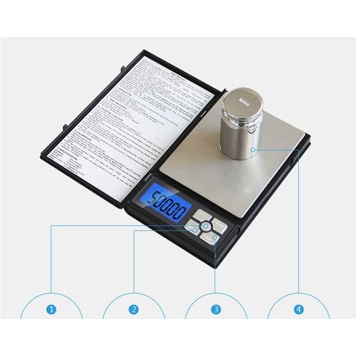 Balance numérique pour bijoux 500g x 0.01g,