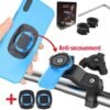 Support de téléphone pour moto, amortisseur de chocs et vibrations auto-verrouillage,