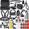 Kit d'accessoires de caméra d'action 50 en 1 pour GoPro