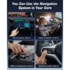 4 Adaptateur CarPlay sans fil AI Box Android Auto HDMI Multimédia pour iOS/Android
