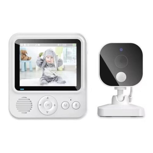 Surveillance caméra bébé intelligente Protection de sécurité Audio bidirectionnel Vision nocturne Babysitte