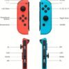 Joy-Con Nintendo Switch – paire de manettes disponibles en 3 couleurs, parfaites pour remplacer ou ajouter des contrôleurs supplémentaires, compatibles avec tous les modèles Switch.