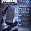 Charger 53.5V 2A for NIU KQI3/KQI3 Pro/KQI3 Max/KQI3 Sport/KQI2/KQI2 Pro Electric Scooter