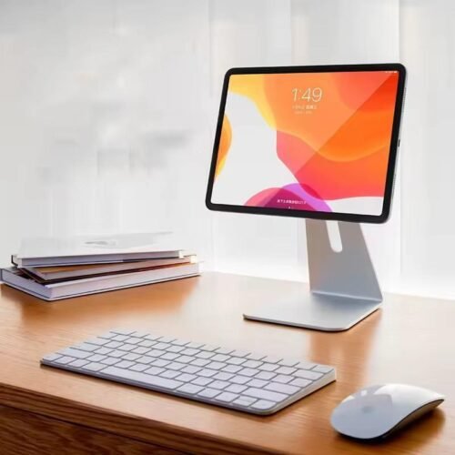 gvc.product.image_.1752774988241.f6f05bae-e3cd-46c9-a927-5059d95e5faf.jpeg Support magnétique pour tablette rotation à 360 ° réglable por iPad Pro 3/4/5