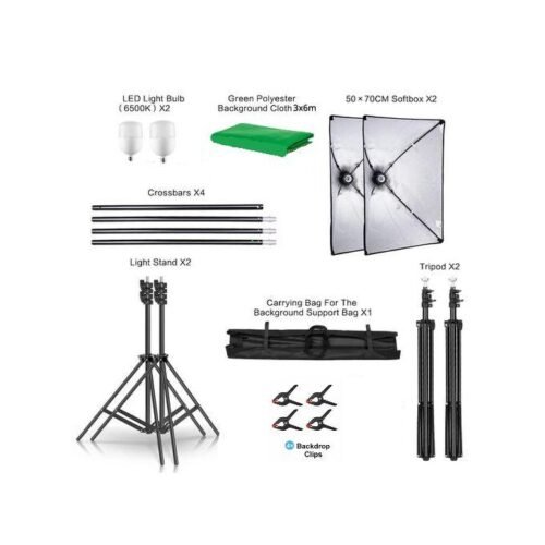Kit d'éclairage 3M x 6M,pour la prise de vue de produits Photo et vidéo