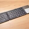 clavier Bluetooth sans fil pliable Portable prend en charge