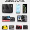 Support de Téléphone et goPro Réglable avec ceinture de poitrine et de tête
