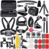 Kit d'accessoires de caméra d'action 50 en 1 pour GoPro