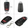 5 télécommande 433Mhz universelle de porte de Garage automatisation auto-copie