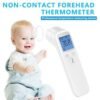 thermomètre médical portatif sans contact pour le front du corps
