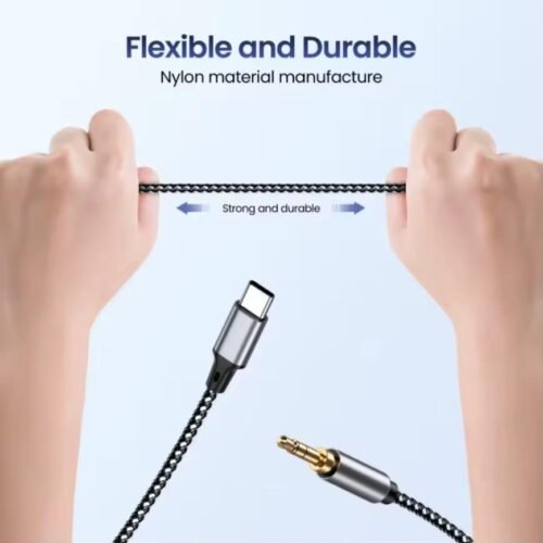 adaptateur Audio Type C à 3.5Mm Jack AUX pour téléphone /voiture/casque HIFI stéréo son connecteur Audio