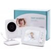 Moniteur sans fil pour bébé, surveillance de la température de la pièce, interphone vocal bidirectionnel, vision nocturne infrarouge, berceuse, jeu, soignant, 3.2