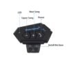 BT-12 Bluetooth moto Interphone casque casques sans fil IPX6 étanche réduction du bruit haut-parleur Kit pour l'équitation