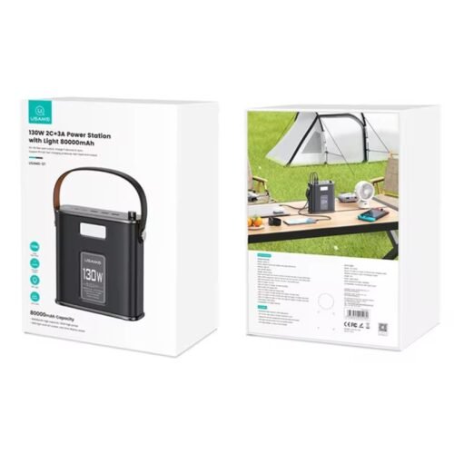 de batterie externe haute puissance 80000 mAh chargeur Portable A + C 5 Ports de sortie centrale électrique numérique pour l'extérieur