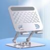 Support de tablette de téléphone en métal de bureau, Rotation à 360