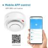 Détecteur de fumée WiFi intelligent alarme sonore 85db