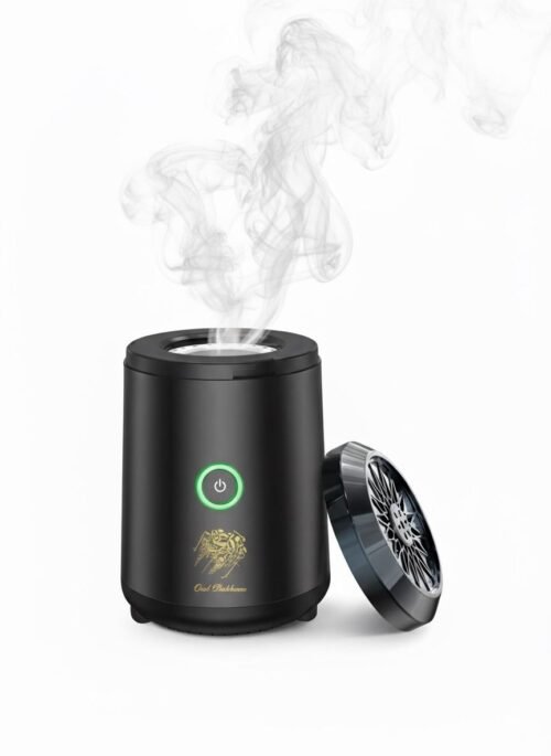 Brûleur d'encens électrique Rechargeable Portable, diffuseur d'arôme arabe Bakhoor,