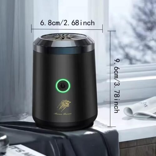 Brûleur d'encens électrique Rechargeable Portable, diffuseur d'arôme arabe Bakhoor,