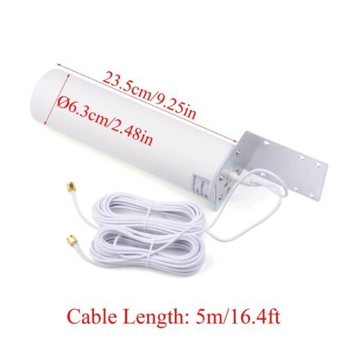 Antenne extérieure étanche 4G LTE 5G MIMO, connecteur SMA mâle CRC9 TS9