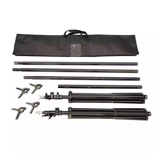 Green Screen 3*6M Tissu+Cadre Support Tripod Trepied 3M