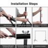 Green Screen 3*6M Tissu+Cadre Support Tripod Trepied 3M
