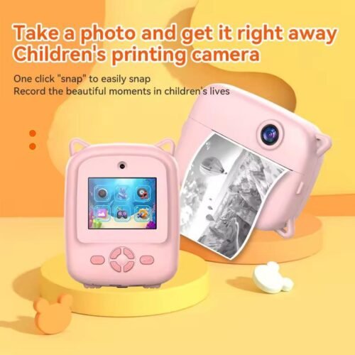 Appareil photo caméra à impression thermique intelligent pour enfants