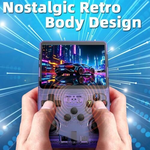 Console de jeu vidéo Portable rétro R36S, système ARKOS, écran IPS de 3.5 pouces