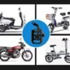 Support de téléphone de vélo et moto en aluminium avec Rotation à 360 degrés