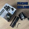 Support de téléphone de vélo et moto en aluminium avec Rotation à 360 degrés