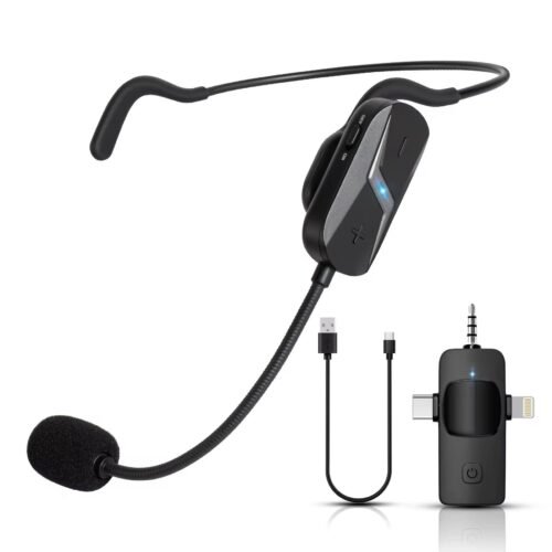 Microphone sans fil à réduction de bruit pour l'enseignement en direct