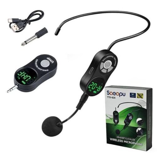 Microphone Lavalier Sans Fil Rechargeable TTD-820