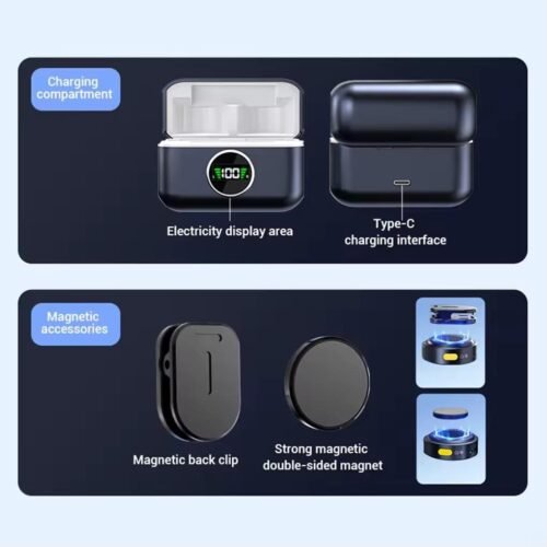 Microphone Q81 sans fil Lightning ios Condensateur Annulation Du Bruit