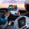 2 en 1 Adaptateur CarPlay et Android Auto sans fil pour téléphone universel