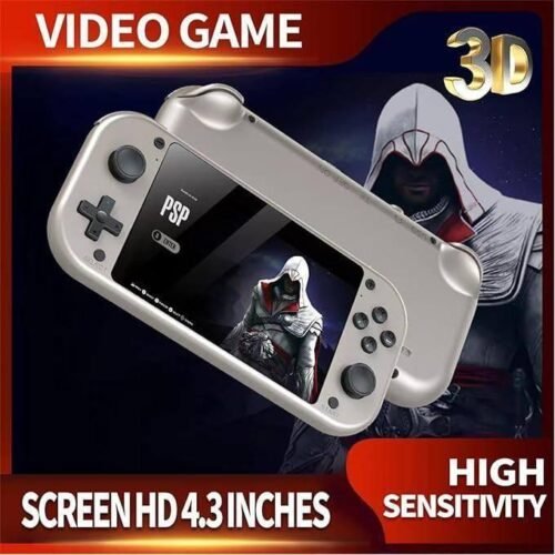 Console de jeu vidéo rétro portable M17, console de jeu, écran IPS 4.3 pouces, 30000 jeux