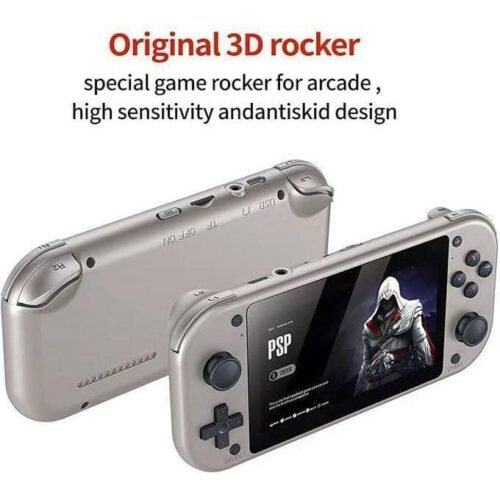 Console de jeu vidéo rétro portable M17, console de jeu, écran IPS 4.3 pouces, 30000 jeux