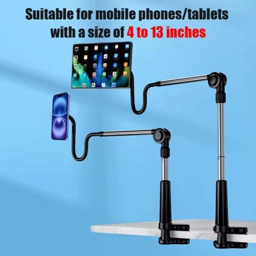 Support de tablette et téléphone paresseux réglable