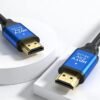 Câble HDMI 4K 2K – HDMI 2.0 Haute Vitesse – 20m Longue Distance – Ultra HD Transmission Stable