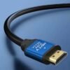 Câble HDMI 4K 2K – HDMI 2.0 Haute Vitesse – 20m Longue Distance – Ultra HD Transmission Stable