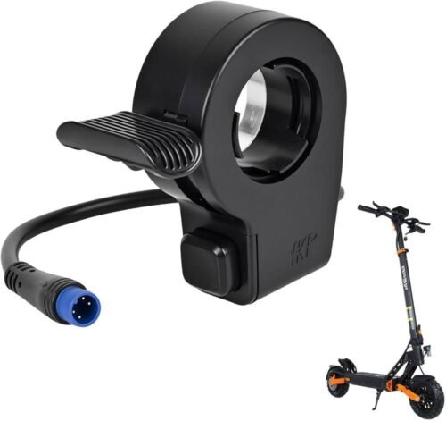 Accélérateur à levier de commande pour trottinette électrique Kukirin G2 Max / G2 Pro, câble 4 broche