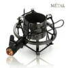 Support Antichoc Professionnel pour Microphone - Suspension Métallique Haute Qualité - Araignée de Studio