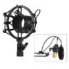 Support Antichoc Professionnel pour Microphone - Suspension Métallique Haute Qualité - Araignée de Studio