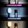 Mini Lampe LED RGB de Poche Rechargeable - Éclairage Professionnel Multifonction pour Smartphone, Appareil Photo et Trépied