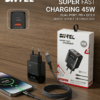 Chargeur Secteur Double Port SITEL 45W - Super Rapide PD 45W + QC3.0 18W Câble Type-C vers Type-C Inclus