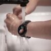 Montre Connectée MibroLite - Écran AMOLED HD, Design Ultra-Mince & Étanchéité IP68 - Noir