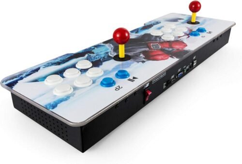 Console de Jeux vidéo Joystick Arcade Plus de 10 000 Jeux Game Console de Jeux Pandora Box Rétro Jouet Arcade 2 Stick Joystick Bouton Arcade Machine HDMI VGA HD-720P