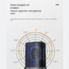 Ensemble complet de microphone condensateur avec Carte Son